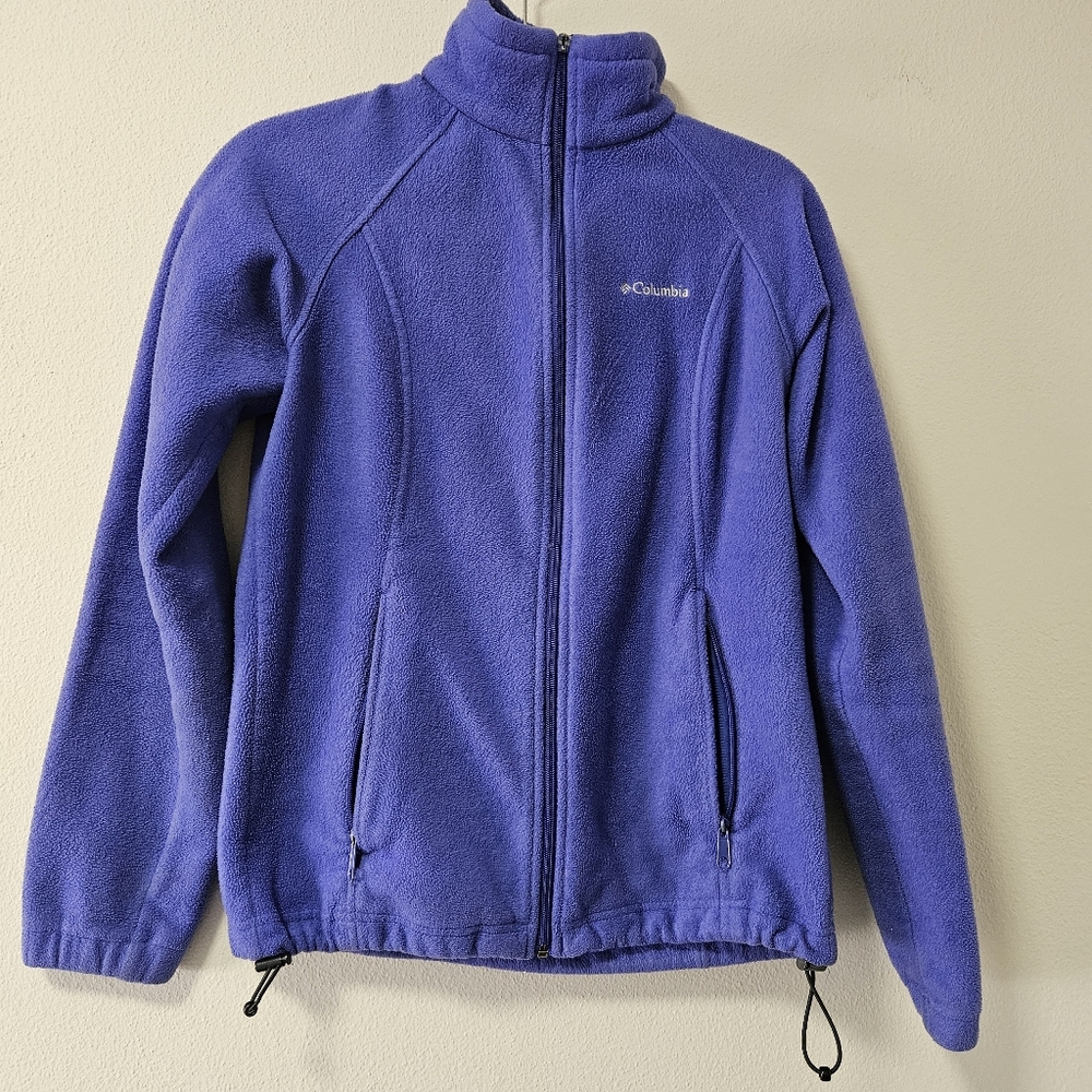 COLUMBIA Purple Fleece Jacket